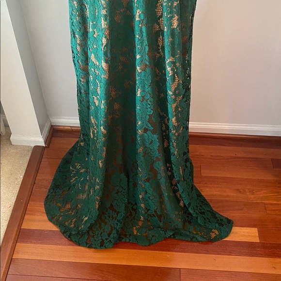 Missmay NWT size XXL maxi lace dress3/4 length sleeves - Picture 3 of 13